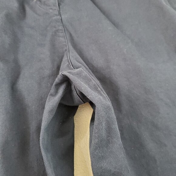 Wildfang Womens The Essential Slim Crop Pants SIze 16 Blue Pockets Basic Staple - Picture 4 of 11